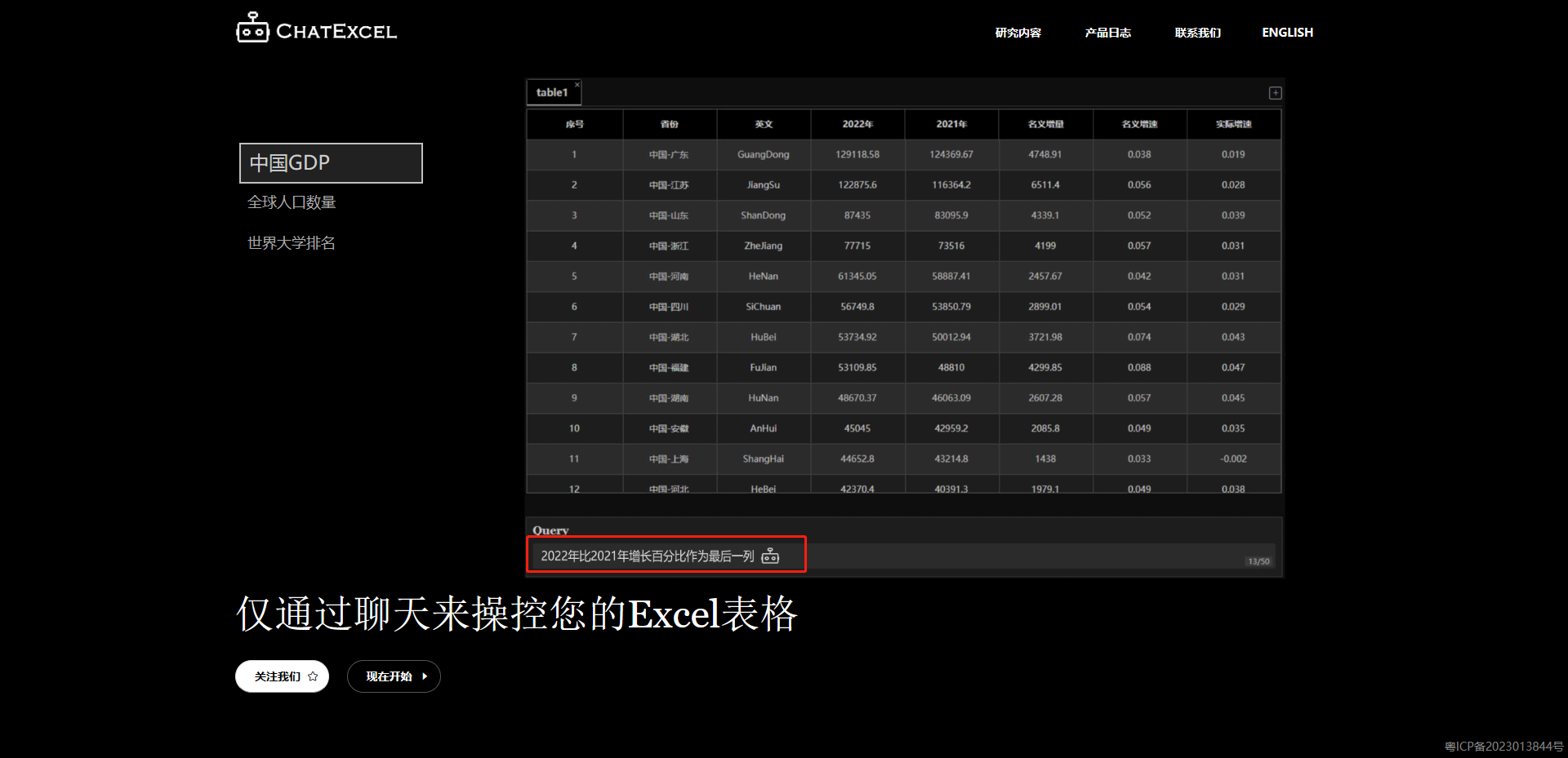 酷表ChatExcel—Ai智能表格工具-半式share