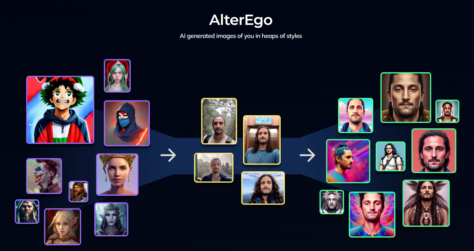 Alter Ego AI—AI生成用户头像-半式share